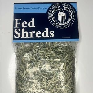 Federal Reserve Bank of Chicago Fed Shreds Souvenir Shredded Money Gift